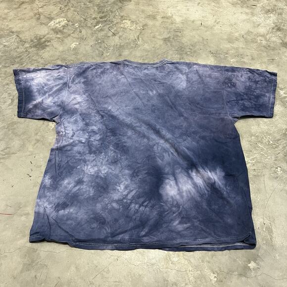 The Mountain Horse Purple T-Shirt Size 2XL Tie Dye Graphics Print Pullover - Picture 3 of 5